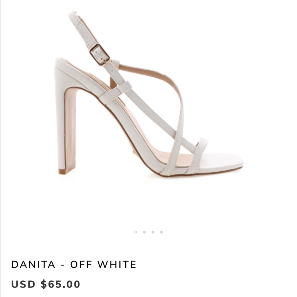 🤍 GORGEOUS BILLINI WHITE HEELS 🤍